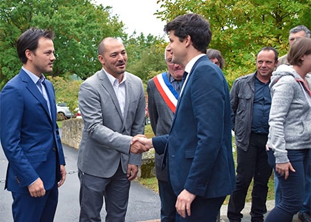 <span lang='fr'>Visite du ministre Julien Denormandie</span>